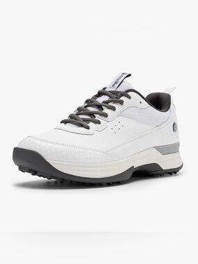 FitVille Wide Golf Shoes Men Professional Outdoor Water Resistant Golf Shoes